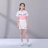 Ropa de golf polo de manga corta para niños top deportivo para niños y niñas camiseta polo de secado rápido transpirable