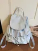 Mochila Escolar Estudiante Casual de Gran Capacidad Yuezi 2026 Nuevo Estilo Simple con Lentejuelas de Estrella Mochila de Viaje de Moda