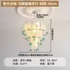 Venda Direta da Fábrica Lâmpada de Sala de Estar Francesa MURANO Luxo Leve Retro Lustre para Escada Duplex Lâmpada para Quarto Principal de Vidro Americano