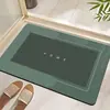 Alfombrillas de suelo para baño de tierra de diatomeas personalizadas, alfombras para puerta de entrada, cocina, sala de estar, resistentes al desgaste, absorbentes de agua, antideslizantes al por mayor