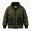 Chaleco de color sólido personalizado con cuello alto para hombre según tu diseño, chaleco acolchado corto y grueso para hombre, chaleco simple de algodón casual para hombre