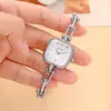 Estilo Coreano Moda Simple Versátil Esfera Azul Cielo Pulsera Reloj de Mujer Comercio Electrónico Transfronterizo Cuarzo Suministro de Relojes para Mujer Nuevo Modelo