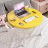 Escritorio de mesita de noche, Mesa de estudio, Mesa para laptop para dormitorio de estudiante, Escritorio plegable para barbacoa, Moderno y simple