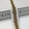Fábrica en stock Accesorios de encaje estilo Chanel Ingredientes de ropa Tejido Hecho a mano DIY Ropa Tapeta Puño Joyería
