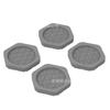 Base Elevatória para Máquina de Lavar com Gaxeta Antiderrapante Tambor Universal Almofada de Silicone Antiderrapante Amortecedora Anti-Deslocamento Pé Silencioso