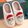 Pantuflas de Algodón Transfronterizas para Mujer, Uso en Casa, Forradas de Felpa, Engrosadas, Cálidas, Silenciosas, Antideslizantes, Pantuflas de Algodón para Pareja, En Stock
