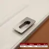 Puxador de Liga de Zinco Sólida com Acabamento Escovado, Puxador Moderno Minimalista Espessado Longo para Gaveta, Guarda-roupa, Porta de Armário 96, Venda Direta de Fábrica
