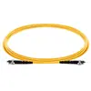 Cable de parcheo de fibra óptica monomodo de un solo núcleo de baja pérdida St-St de grado de telecomunicaciones 1m-20m Cola de fibra opcional Venta al por mayor transfronteriza