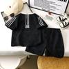 Traje de manga corta para niño verano nuevo gama media verano pantalones cortos de verano para niño estilo western deportivo para niño ropa infantil al por mayor
