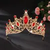 Stock Listo Vestido de Novia al por Mayor con Joyería para Novia Corona Collar Pendientes Conjunto de Dos Piezas Joyería de Aleación para Mujer Ecológico