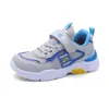Sapatos Infantis Primavera e Outono Novos Leves Sola Macia Malha Dupla Casual Esportivo para Crianças Tamanhos Médios e Grandes Alunos do Ensino Fundamental Tênis de Corrida