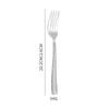 Vajilla de acero inoxidable transfronteriza, martillo, cuchillo y tenedor, cuchara, tenedor para el hogar, cuchillo y tenedor para carne de estilo occidental de hotel engrosado.