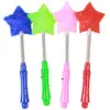 Varinha Mágica Luminosa Bastão de Luz Flash Varinha de Fada Barraca de Brinquedos Infantis do Mercado Noturno Estilo Explosivo Código de Varredura Push Pequeno Presente