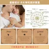 Venta Caliente de AliExpress Pulsera de Ocho Planetas Doce Constelaciones Pulsera de Piedra Mate con Cuentas Pulsera de Planeta 12 Constelaciones