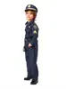 Halloween Uniforme de Policía Infantil Cosplay Traje de Juego para Niños Actuación Disfraz de Fiesta de Promoción para Hombres y Mujeres Travestismo