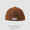 Gorra de piso de estilo coreano de primavera y otoño con letras de oso para niño, delgada, a juego, para bebé, para viajar, personalizada, para niños, de melón, para primavera