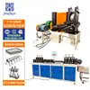 Máquina Rectificadora y Cortadora Totalmente Automática Jinchun, Equipo Dos en Uno para Aplanar, Enderezar y Cortar Alambre de Hierro y Alambre de Acero