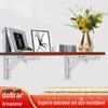 Suporte dobrável de aço inoxidável Placa divisória Billy Bracket Suporte de rolamento de parede Placa laminada Suporte triangular de armazenamento ativo