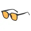 Óculos de sol com blush rosa degradê mais vendidos estilo japonês armação preta óculos de sol gnn óculos de sol moda feminina proteção solar ocular masculina