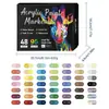 Los 240 rotuladores acrílicos de doble punta y doble color más vendidos de Amazon, bolígrafos de dibujo para niños con punta suave, set de papelería, rotuladores para graffiti