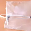 Bolsa de almacenamiento transparente de PVC para aire acondicionado, bolsa de embalaje con cremallera para regalo de cosméticos, bolso de mano de plástico tridimensional creativo