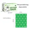 Descarte Biodegradável de Fezes de Gatos e Cachorros Limpeza de Animais de Estimação Coletor de Resíduos Plásticos Sacos de Embalagem para Fezes de Cachorro Selados