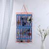 Bolsa Colgante de Fieltro Transfronteriza para Joyería, Accesorios para el Cabello, Bolsa de Almacenamiento, Estante Organizador de Pasadores y Gomas para el Cabello Montado en la Pared