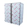 Carro de vapor para pan al vapor de acero inoxidable con una sola puerta y 36 platos, sala de vapor tipo carrito, sala de vapor para pan al vapor, fábrica mayorista, sala de vapor para pan al vapor comercial