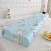 Funda de almohada de algodón y látex doble alargada 120x40cm150x40 clase A infantil 60 algodón funda de almohada de onda