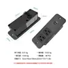 Dos Tiras de Alimentación de Montaje Empotrado de Doble USB de 10W de Estándar Americano para Gabinete, Gabinete de Vino, Mesita de Noche de Madera de Hierro, Enchufe Embebido, Enchufe USB