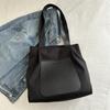 2025 invierno nuevo vintage casual textura bolso moda simple viajero simple hombro axila tote bag
