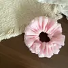 Scrunchie de Pliegues de Alta Gama de Nuevo Estilo de Primavera para Niños, Goma Elástica para el Cabello