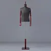 Maniquí de cuerpo entero para exhibición de ropa de hombre, maniquí de tienda de ropa, maniquí de medio cuerpo, soporte para maniquí de traje, ropa formal, soporte para escaparate