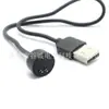 Cable de carga inalámbrica personalizado USB A macho a 2 pines para reloj inteligente, apto para el modelo de reloj M5M6M7