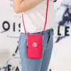 Bolsa de Tela Nueva para Teléfono Móvil al por Mayor, Cartera para Monedas de Hombro, Bolso Cruzado Pequeño, Bolso Vertical para Teléfono Móvil, Bolso Mini de Moda para Teléfono Móvil para Mujer