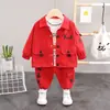 Letra Kk Ropa de Trabajo para Bebé Otoño Nueva Elegante Moda Infantil Chaqueta Moderna Ins Pantalones Largos Manga Larga Venta al por Mayor