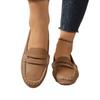 Mocasines Planos de Nuevo Estilo Transfronterizos, Zapatos Casuales Ligeros para Todas las Estaciones, Zapatos de Deslizamiento Modernos para Mujer, Zapatos de Vestir de Punta Redonda para Mujer