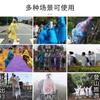 Impermeable desechable portátil para adultos, grueso, para viajes, ciclismo, poncho de plástico, venta al por mayor