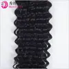 Peluca Malasia 10a Extensiones de Cabello Humano Malasio Ondulado Profundo