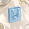 Caja de joyería extraíble con textura de papel perlado, caja de embalaje para joyería para pendientes, anillos, collares, caja de regalo, pulsera, caja extraíble de joyería