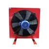 Intercambiador de Calor de Aceite Hidráulico Personalizado Trituradora de Cono Ventilador de Aleación de Aluminio Radiador con Aletas Refrigerador de Aire Marino