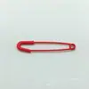 Cor de tinta pino grande cor de doce broche fivela de metal simples decoração de cintura fixador de decote acessórios de vestuário