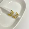 Aretes de Malla Tejida Estilo Coreano para Mujer, Modernos, Elegantes, Versátiles, Aretes Creativos, Accesorios para Orejas de Personalidad Nicho Estilo Ins