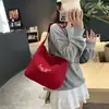 Bolsos Pequeños Populares de Este Año para Mujer 2025 Nueva Moda Bolso Bandolera de Hombro Único Versátil Bolso de Cubo Bandolera con Letras