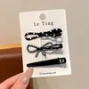 Pinza de pico de pato para maquillaje de moda estilo coreano, básico y simple, alto valor estético, pinza lateral, no deja marca, nuevo modelo 2026, pinza para el cabello elegante