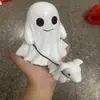 Estátua de Cão Fantasma Andando Transfronteiriça Halloween Cachorrinho Fantasma Passeando Decoração Criativa para Casa Ornamentos