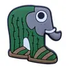 Venda Direta do Fabricante: Acessórios Estrangeiros para Sapatos Croc Shanhaijing, Pingentes de Sapato em Material PVC Espessado, Fivelas de Sapato DIY, Acessórios para Sapatos
