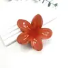 Novedad Pinza de Flor de Huevo Pinza de Pelo de Flor de Colores Retro Europea y Americana Pinza Lateral para Cabello de Mujer Pinza de Tiburón para Media Cabeza