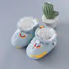 Zapatos de Algodón para Bebé Calcetines de Algodón Zapatos de Invierno para Recién Nacidos y Niños Pequeños Zapatos Gruesos Forrados de Felpa con Suela Suave para Niños y Niñas