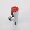 Válvula de Ángulo Personalizada al por Mayor, Interruptor de Válvula de Agua de Una Entrada y Dos Salidas, Válvula de Tres Vías de Acero Inoxidable, Válvula Derivadora de Agua, Válvula de Bola de 4 Puntos, Válvula Triángulo
